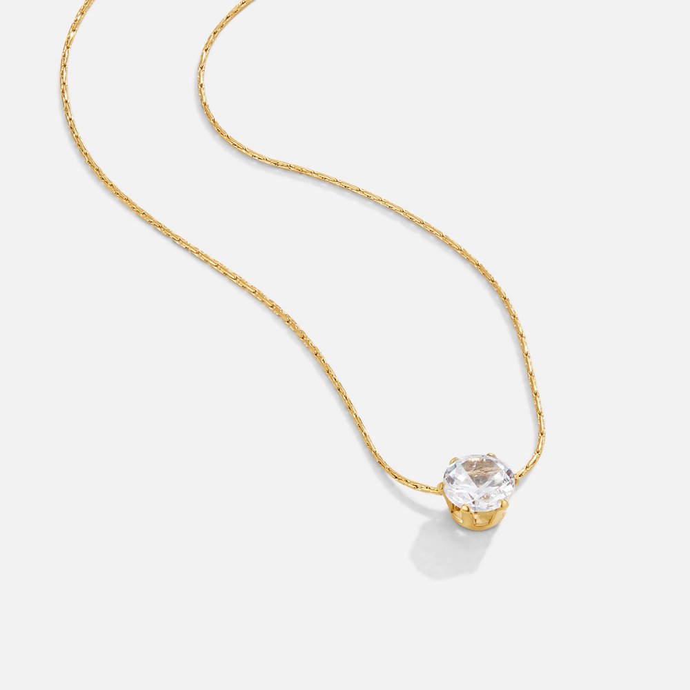 Nyx - Fine Round Crystal Necklace