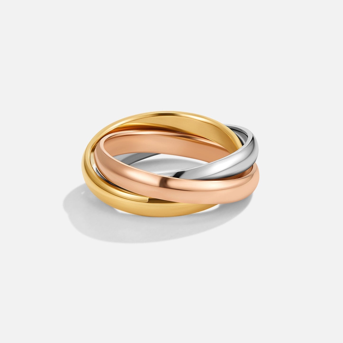 Elena – Stylish Triple Ring in Three Colors