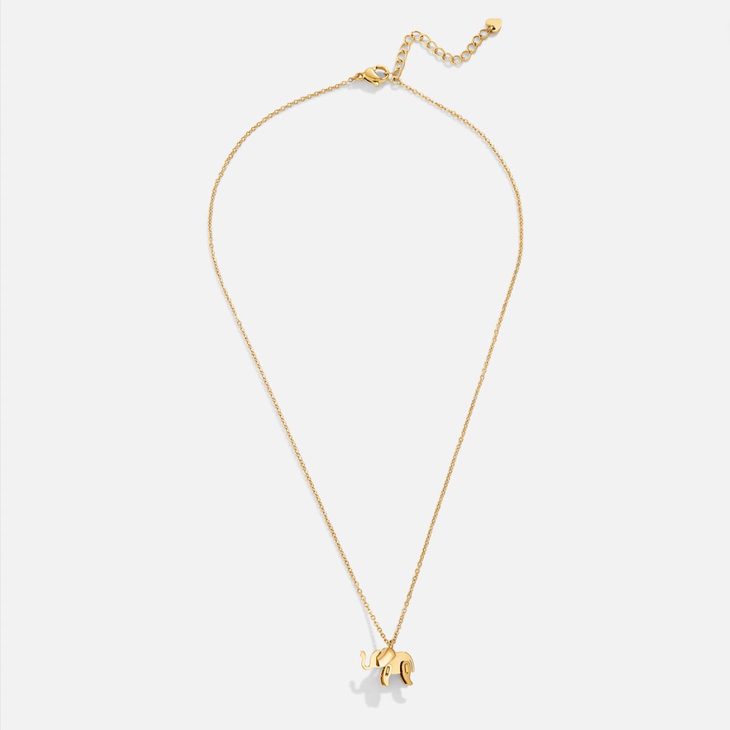Anaya – Necklace with Golden Elephant as Lucky Charm