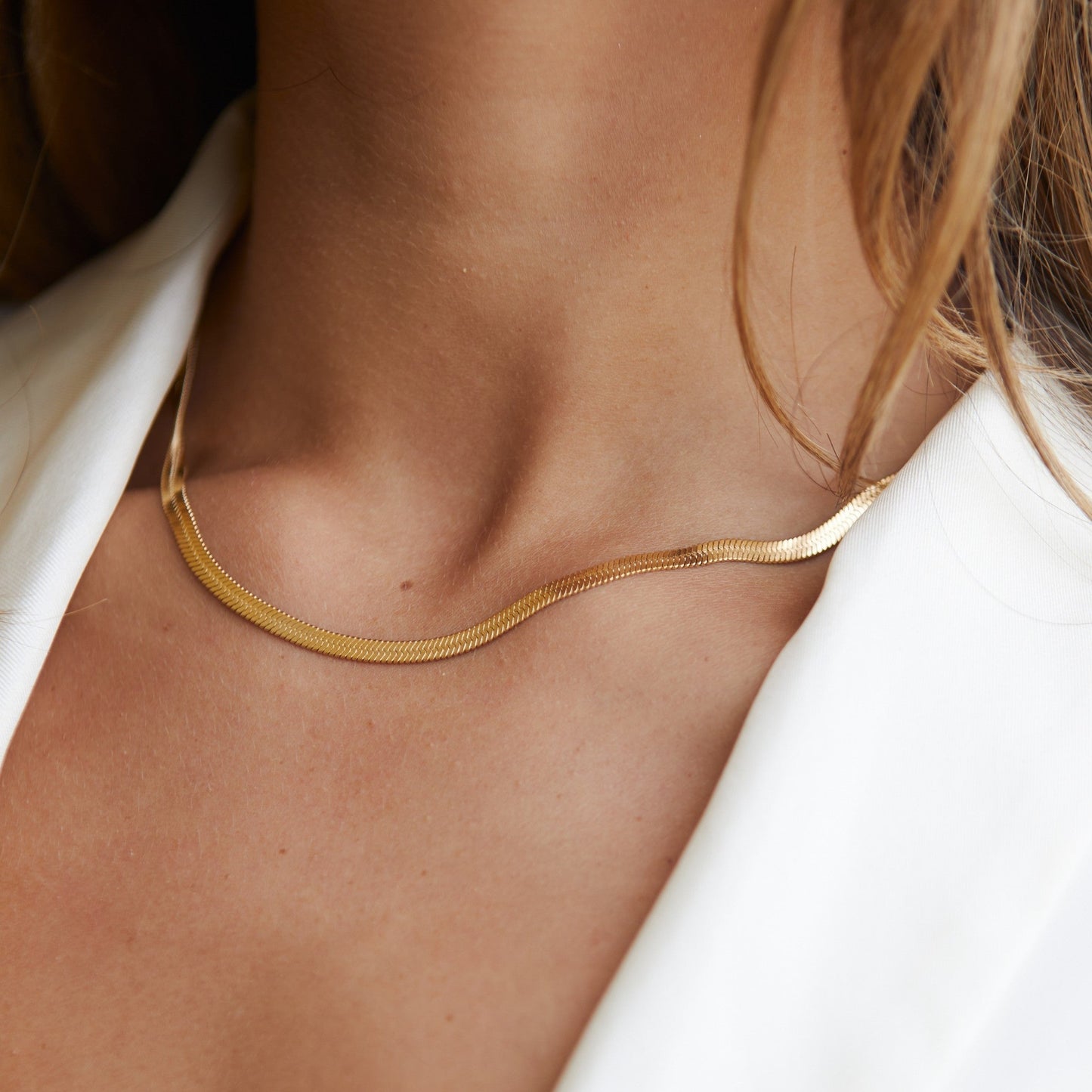 Kauai – Herringbone Necklace Waterproof