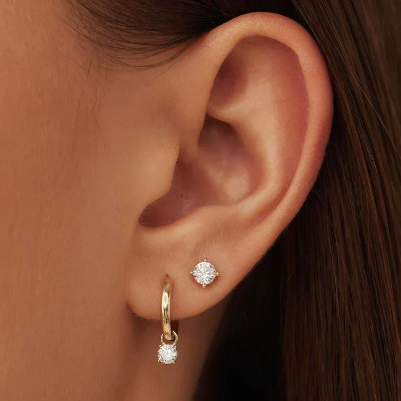 Lunara – Earrings with elegant stones