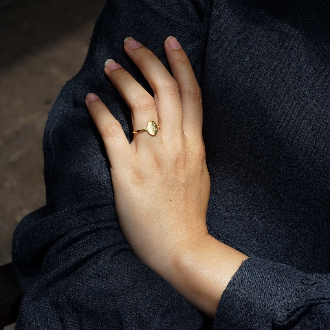 Birthday Flower Ring - Personalized Delicate Ring