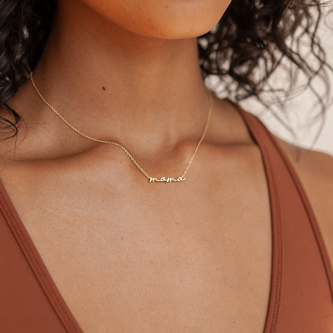 Fine Mama Necklace - Mama Necklace