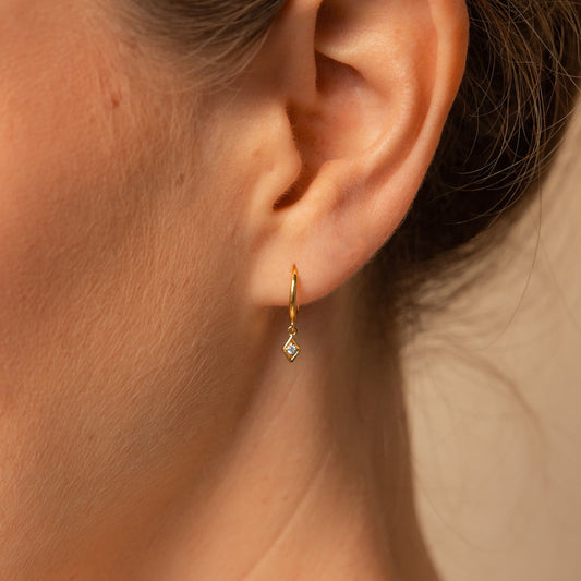 Hanging Earrings - Fine Diamond Earrings