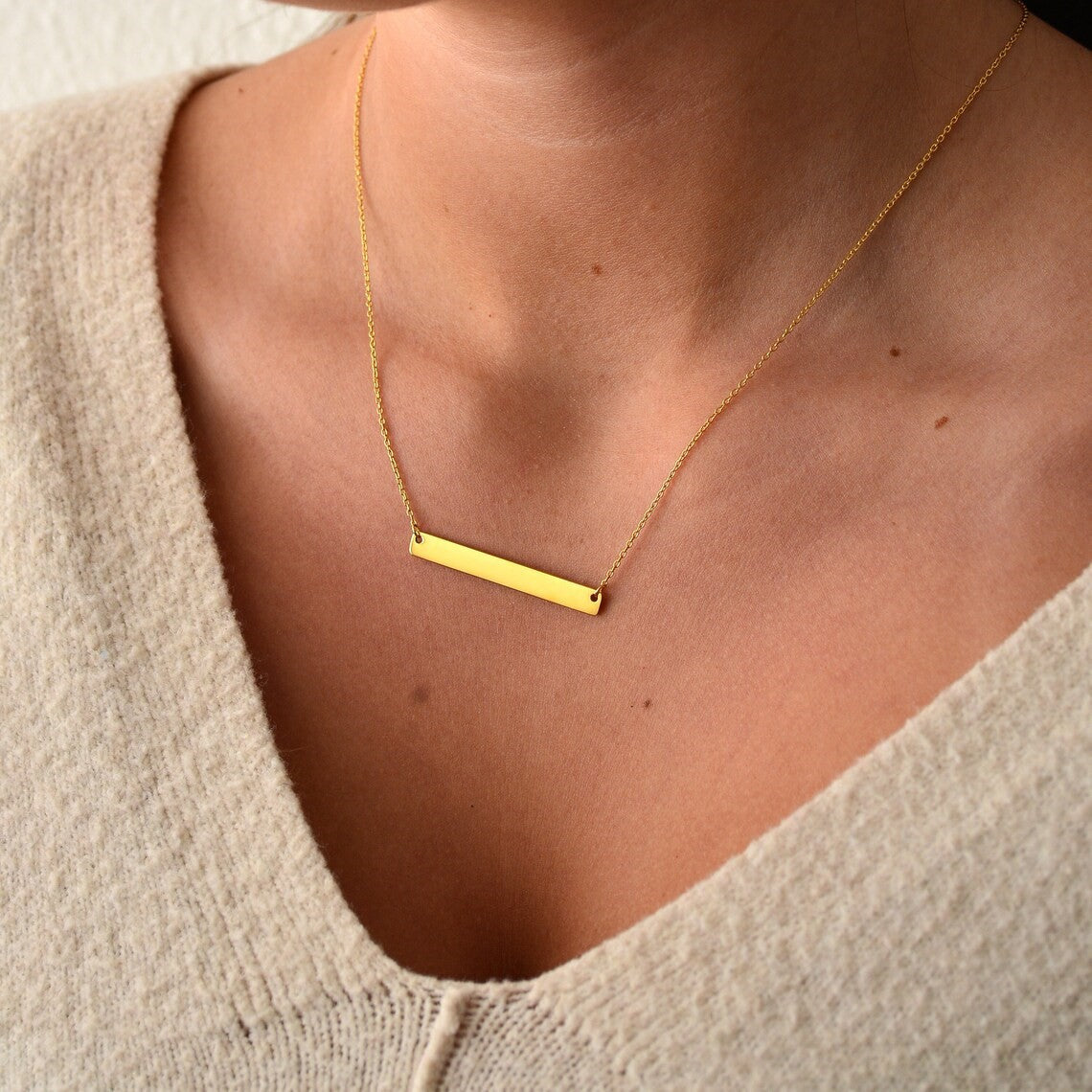 Name Bar Pendant - Custom Bar Pendant