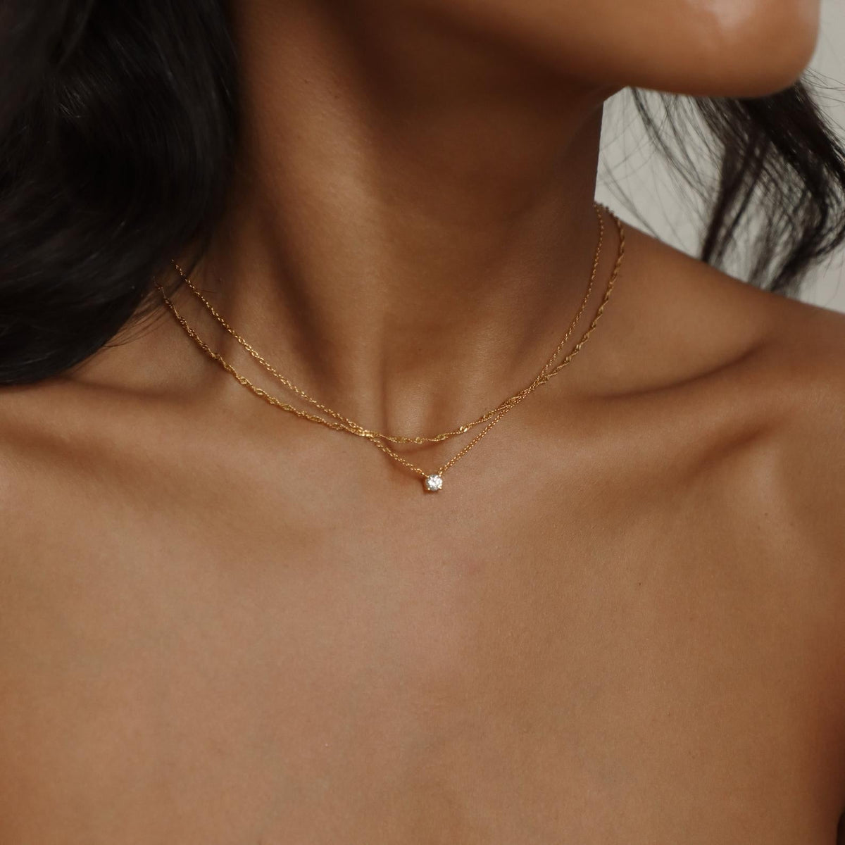 Delicate Necklace - Necklace with Decorative Detail