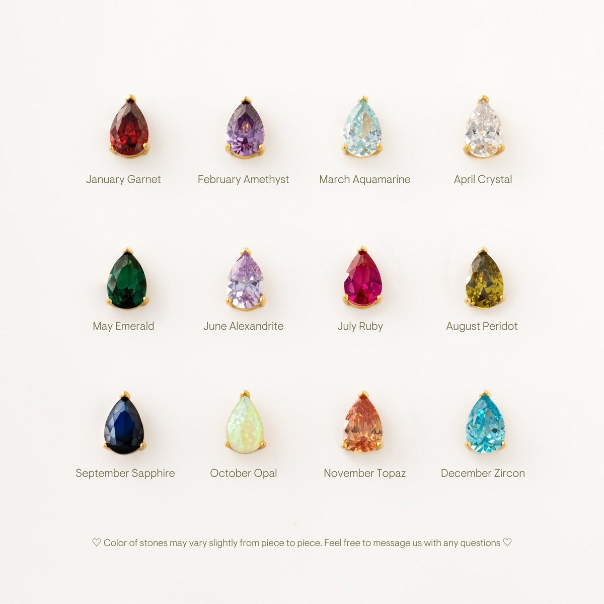 Decorative Drop Huggies - Sparkling Earrings