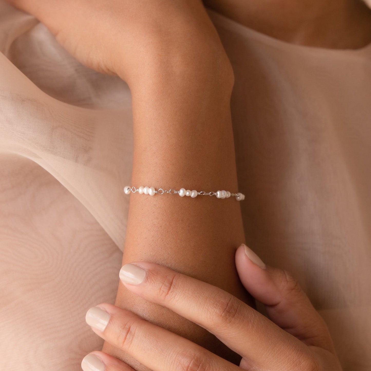 Hailey – Station Bead Bracelet