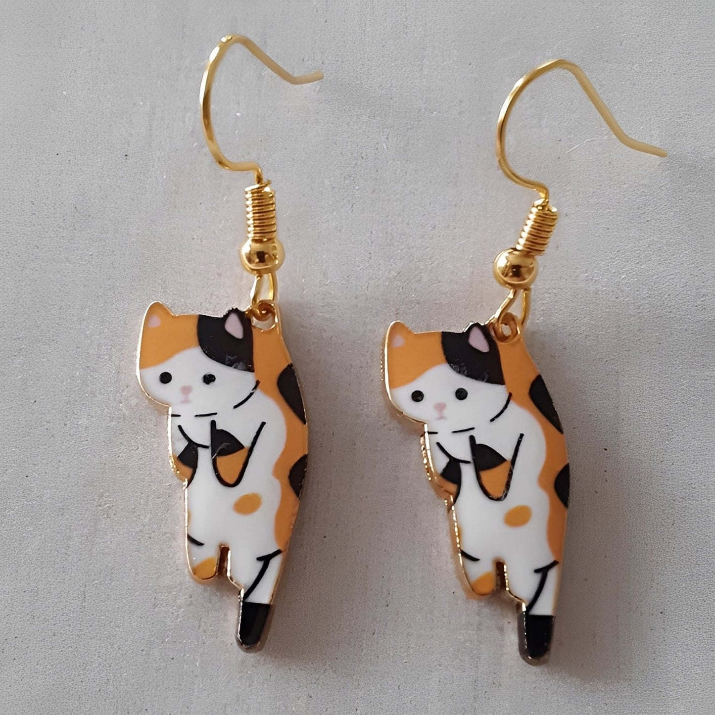 Kate – Hanging Earrings Cat