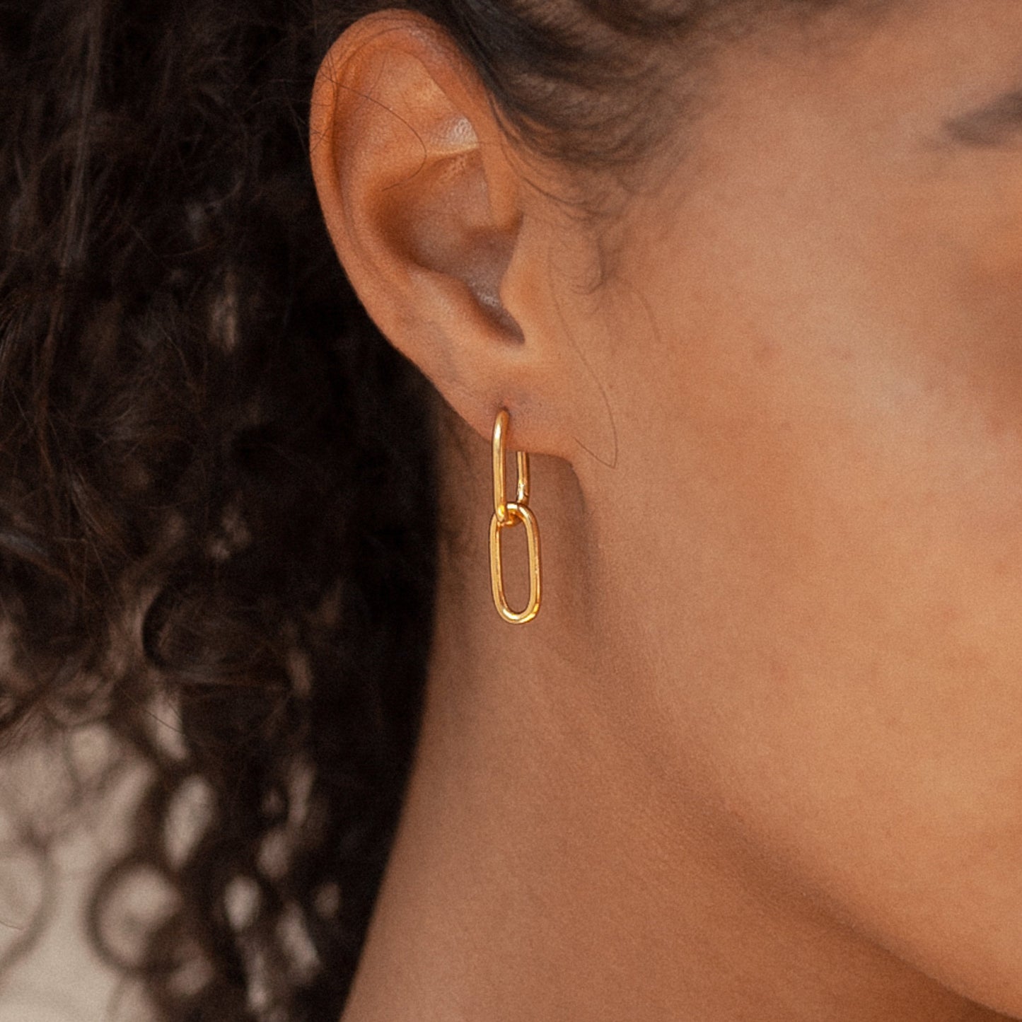Link Earrings - Two-Part Hanging Earrings