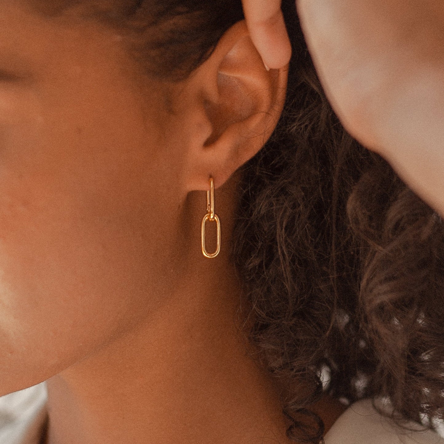 Link Earrings - Two-Part Hanging Earrings