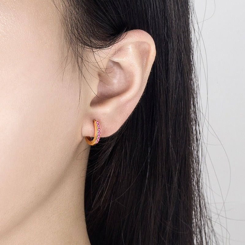 Selena – Hanging Earrings with Golden Sea Inspiration