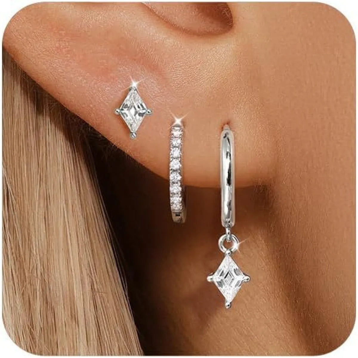 Azaria – Set with Earrings and Pendant