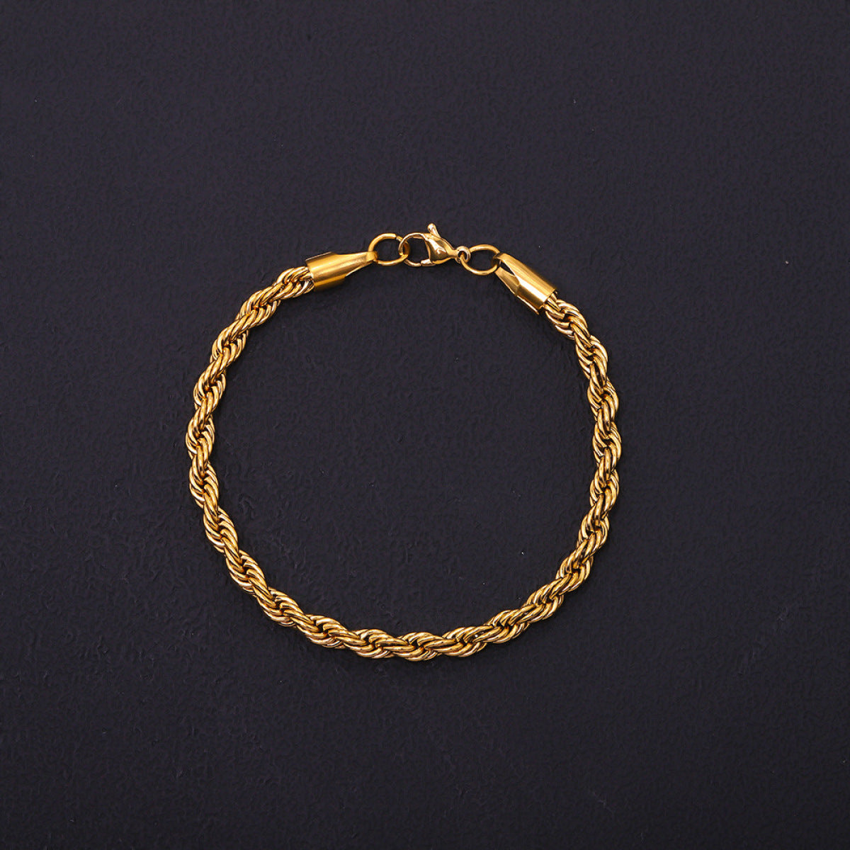 Mila – Twisted Bracelet in Stainless Steel
