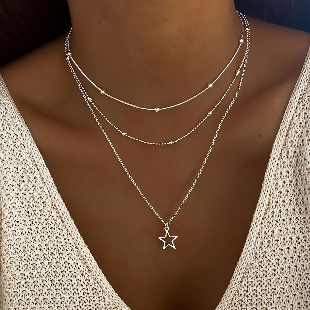 Elly – Vintage Necklace with Star