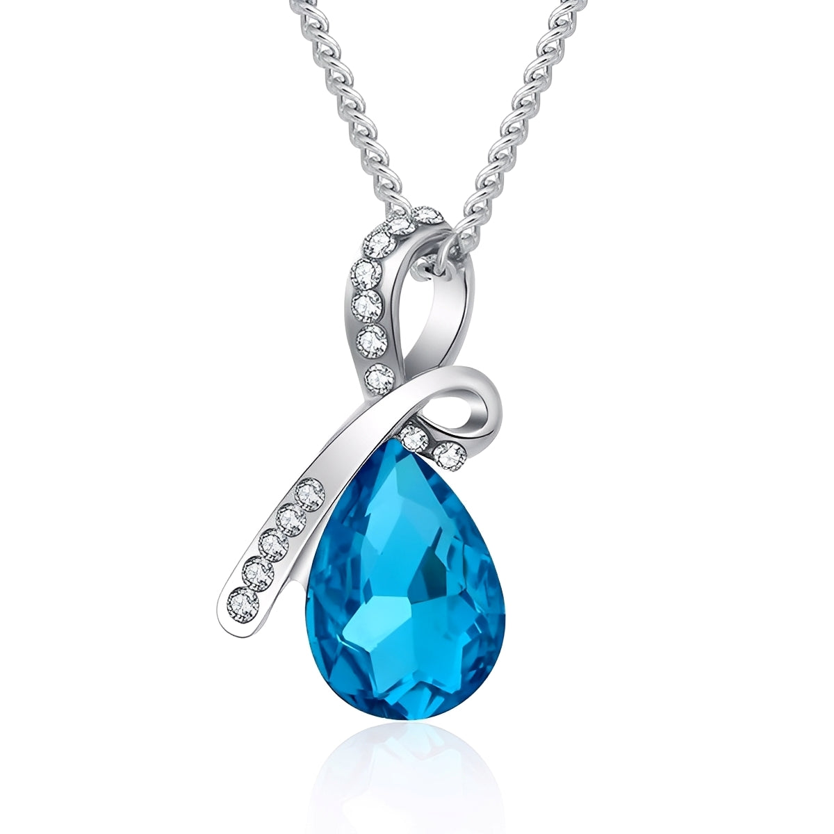 Pilar – Sparkling White Necklace
