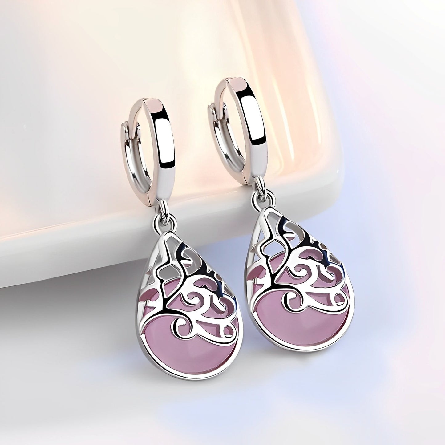 Selene – Tree of Life Earrings made of 925 Sterling Silver