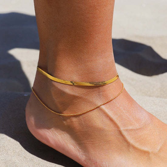 Frida – Ankle Chain Gold