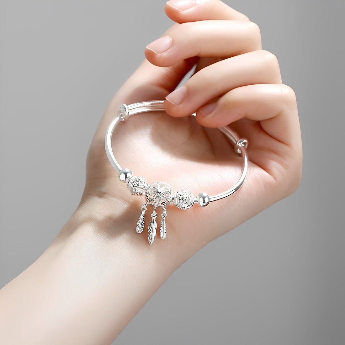 Aiyana – Adjustable Dreamcatcher Bracelet