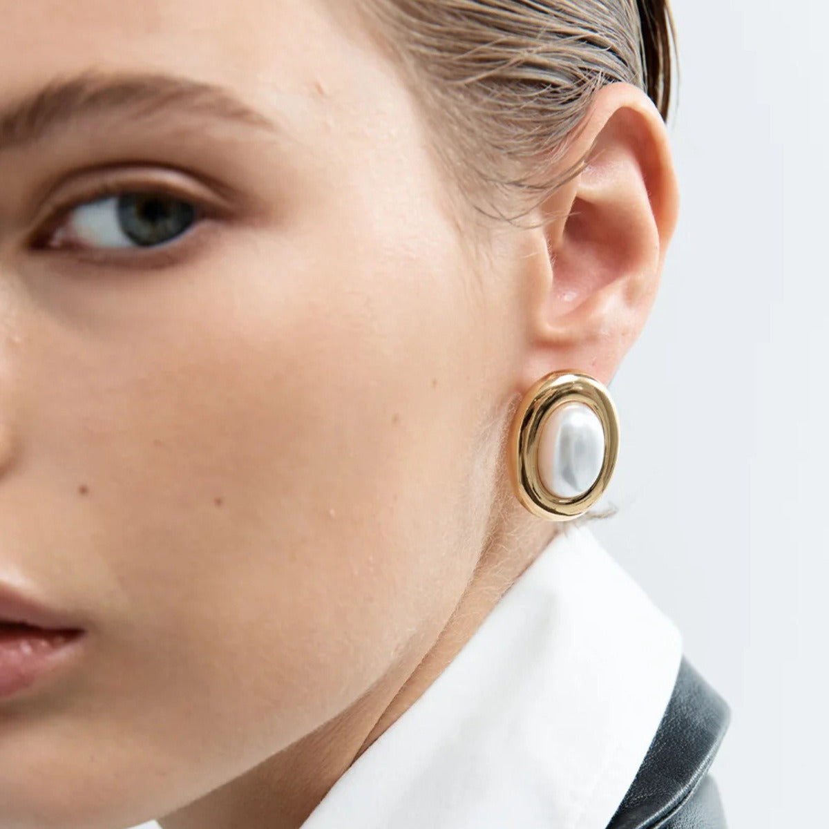 Colette – Vintage Pearl Earrings made of Stainless Steel