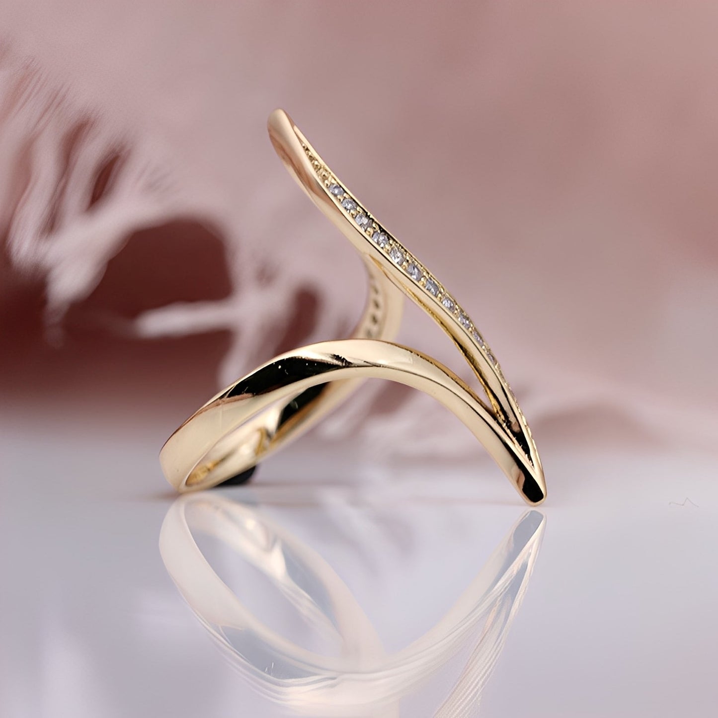Brianna – Gold Ring with Diamonds