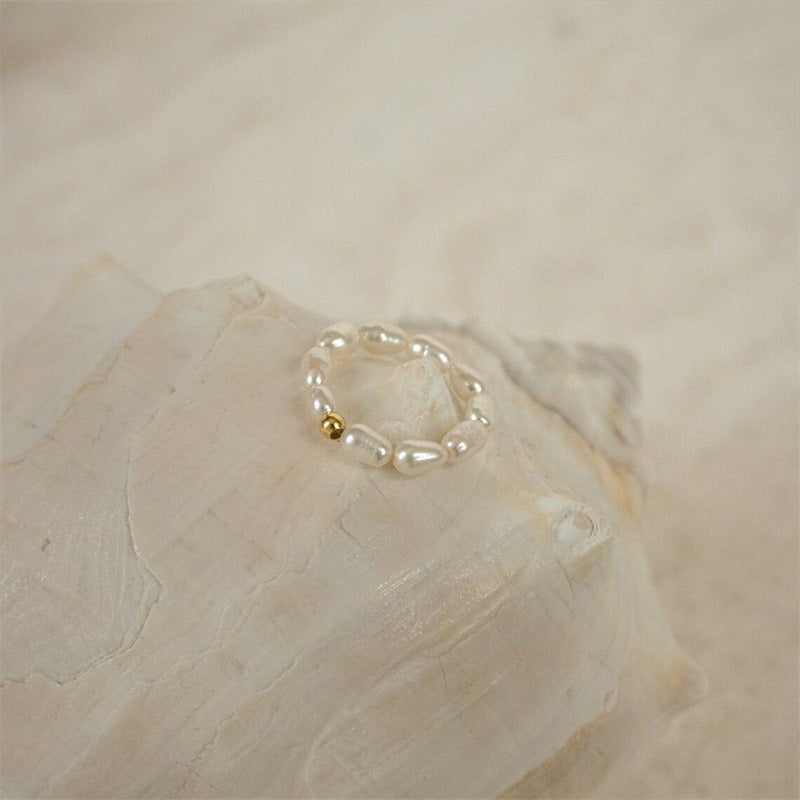 Fenna – Relaxation Ring with Pearl