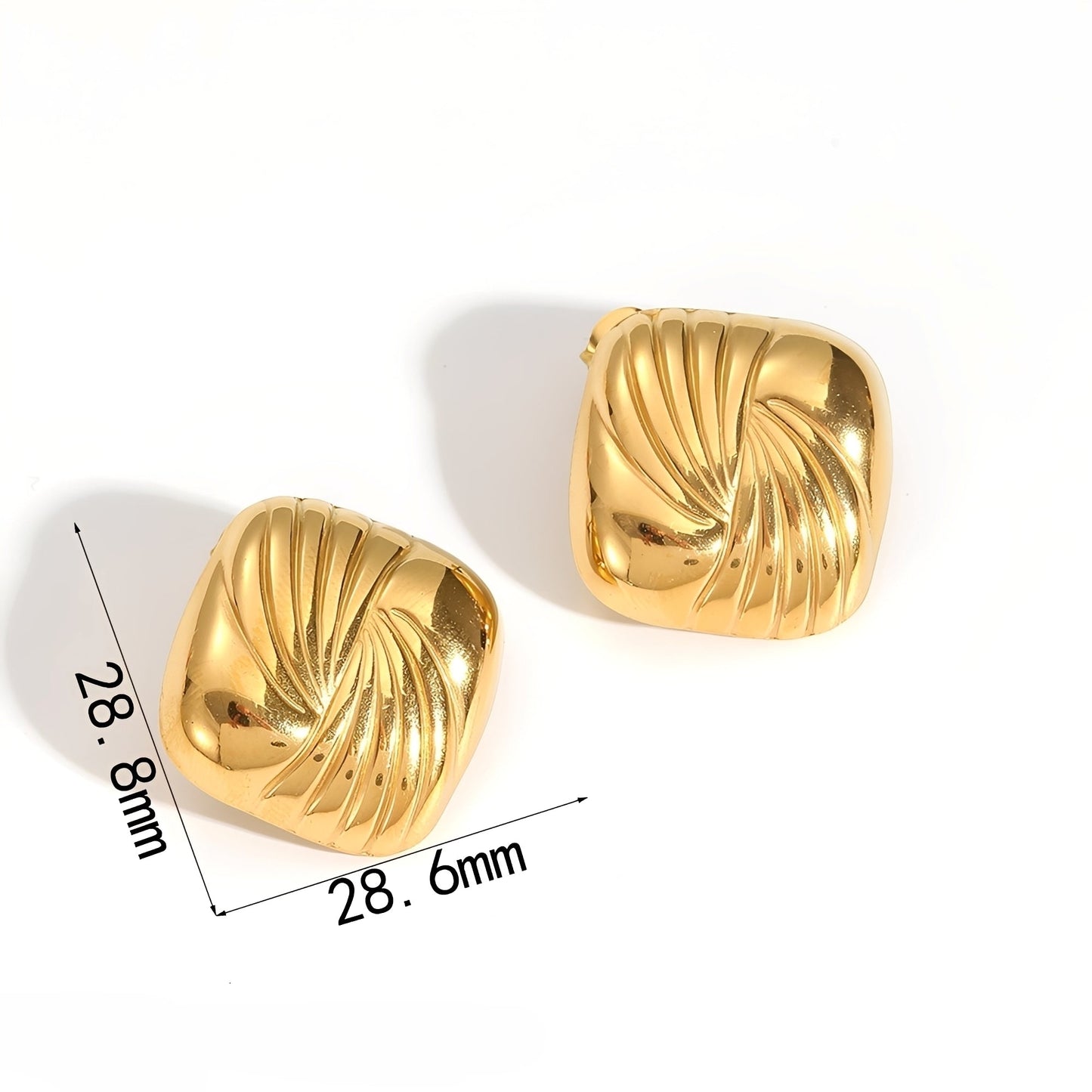 Kaia – Geometric Pins made of Titanium Steel