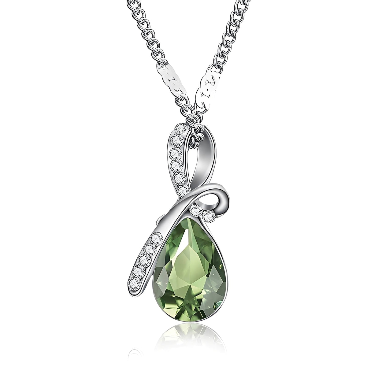 Pilar – Sparkling White Necklace
