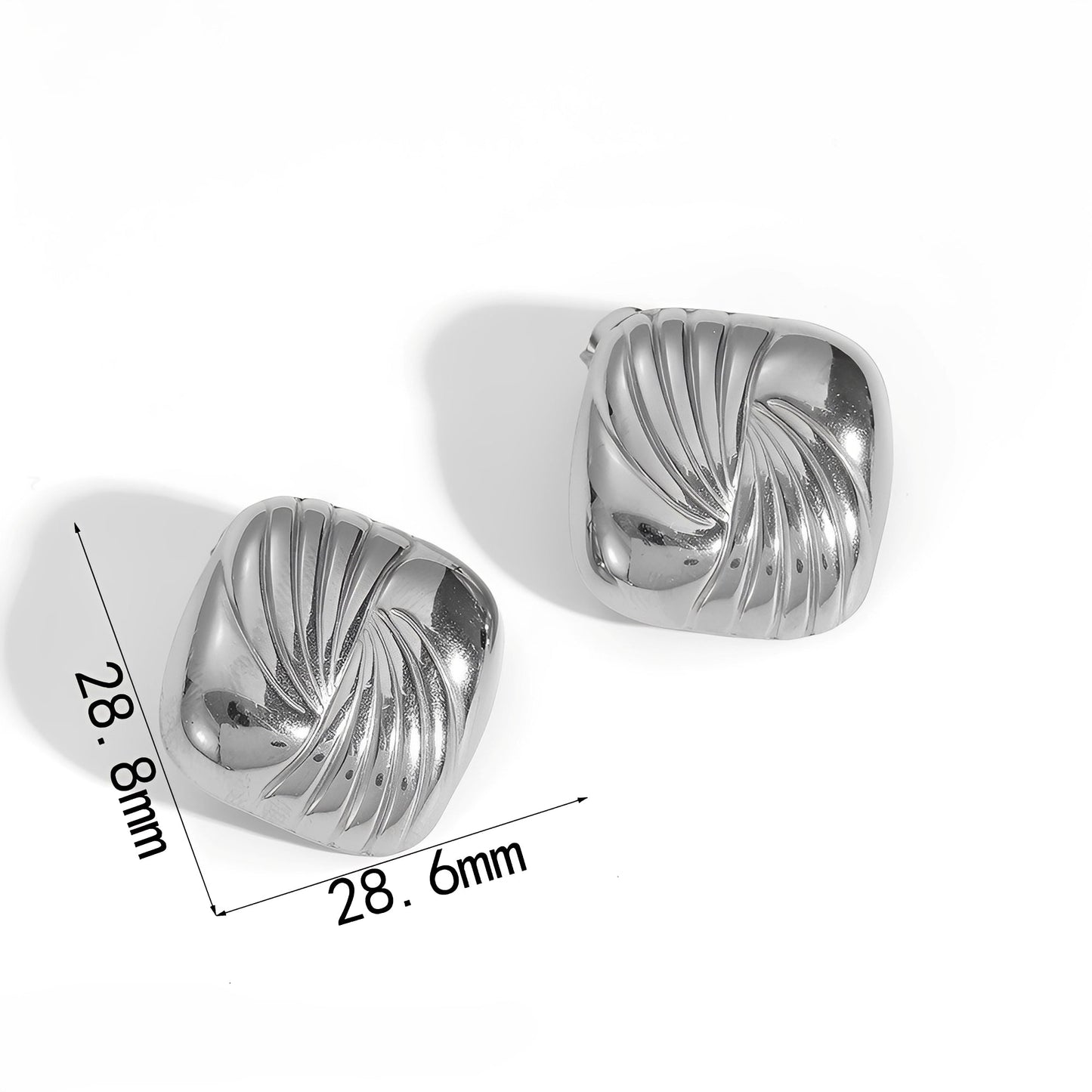 Kaia – Geometric Pins made of Titanium Steel
