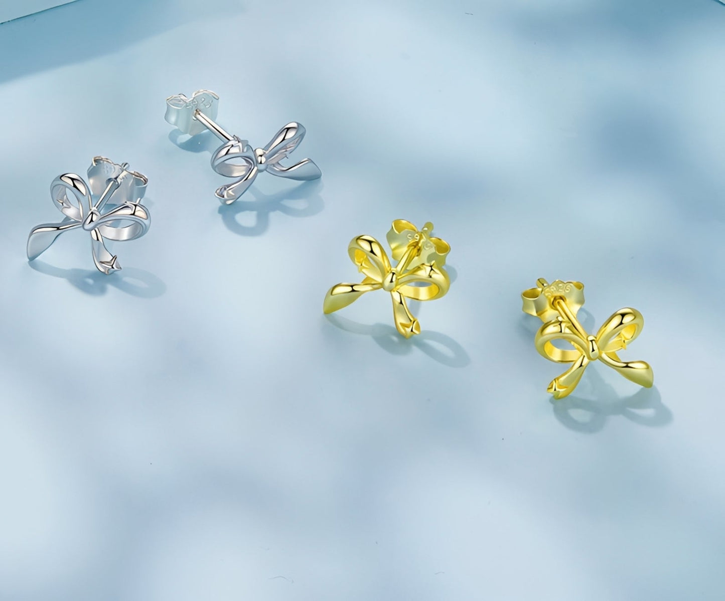 Lunea – Stud Earrings Mini Star Knot