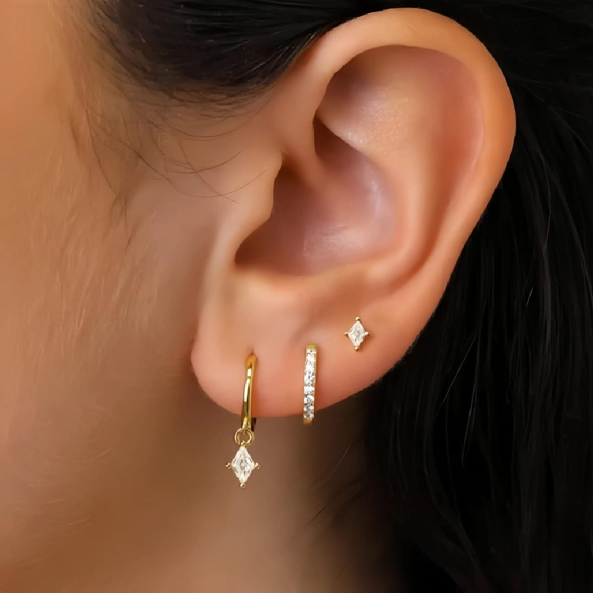 Azaria – Set with Earrings and Pendant
