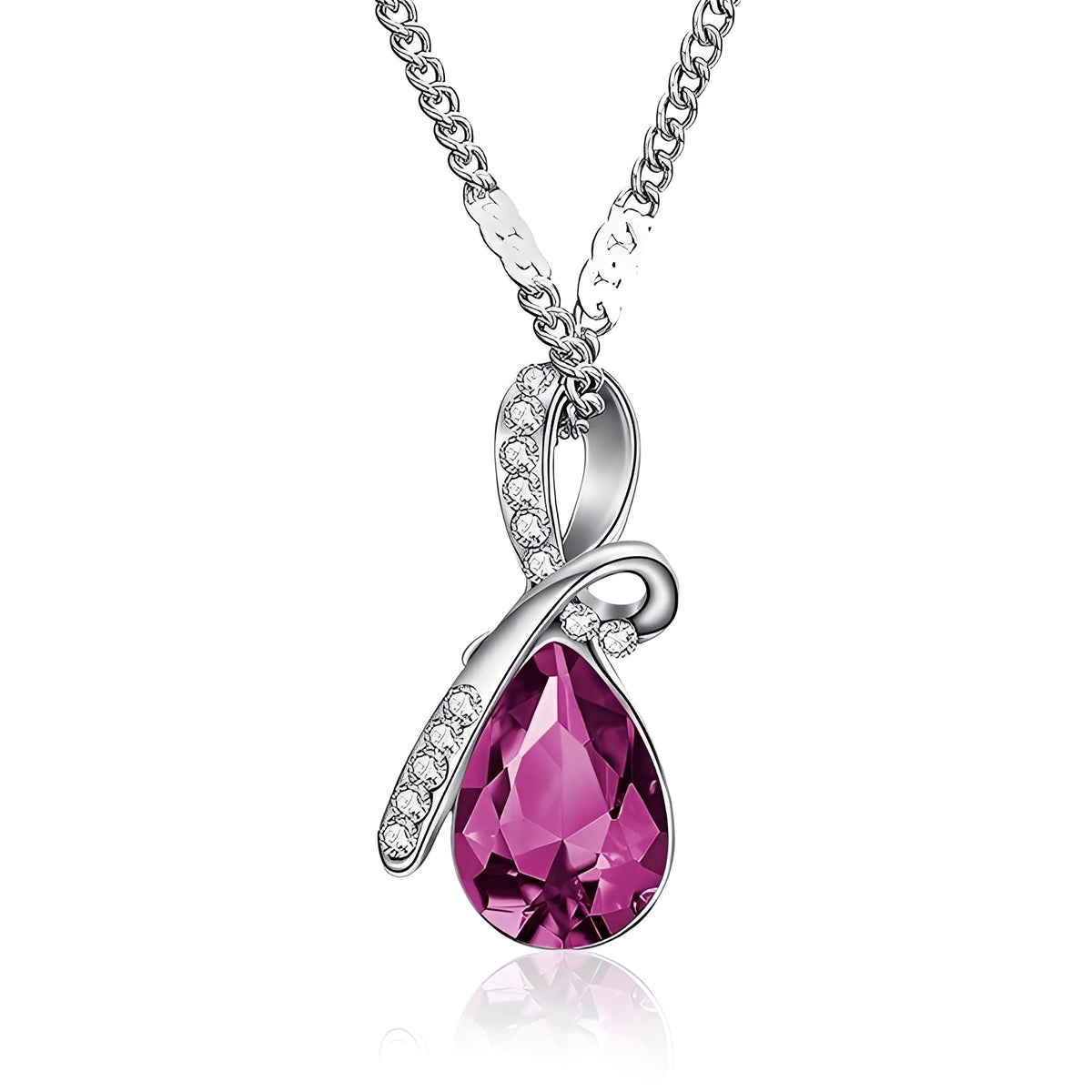Pilar – Sparkling White Necklace