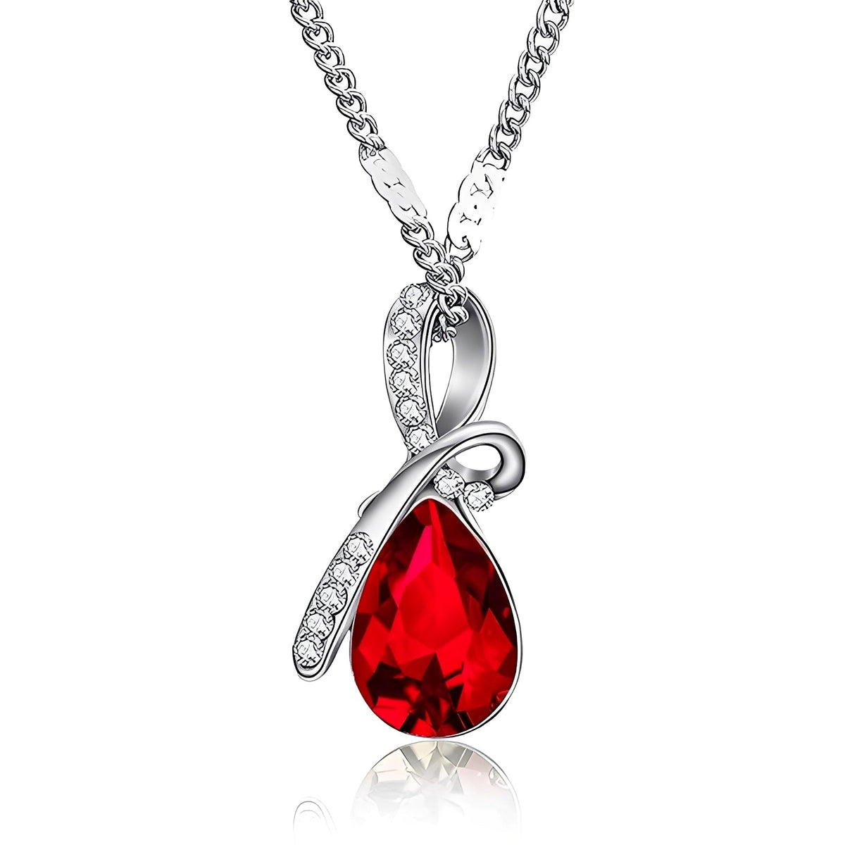 Pilar – Sparkling White Necklace