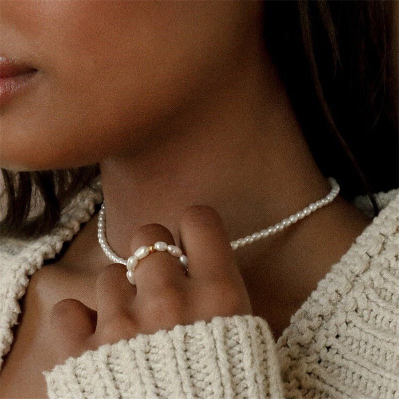 Fenna – Relaxation Ring with Pearl