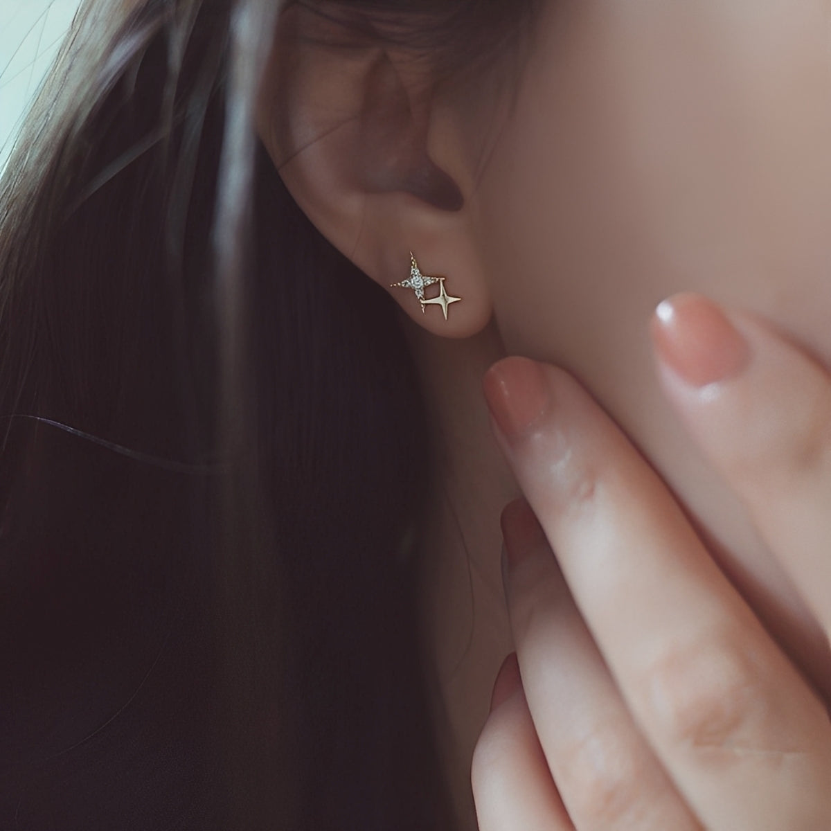 Astrid – Earrings Glittering Stars