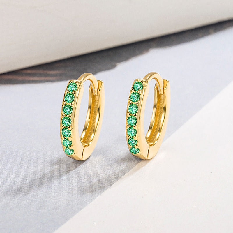 Selena – Hanging Earrings with Golden Sea Inspiration