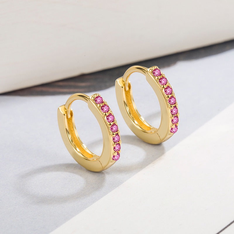Selena – Hanging Earrings with Golden Sea Inspiration