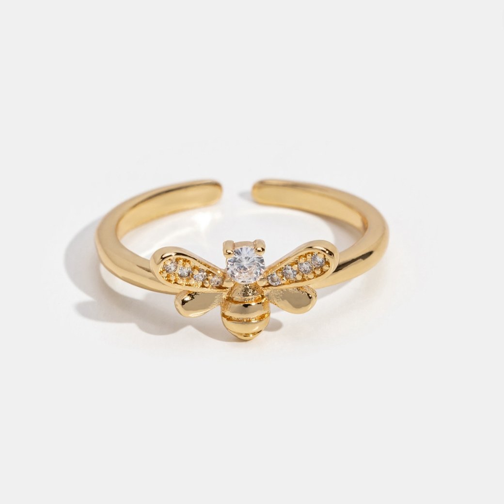 Laila - Decorative Bee Ring