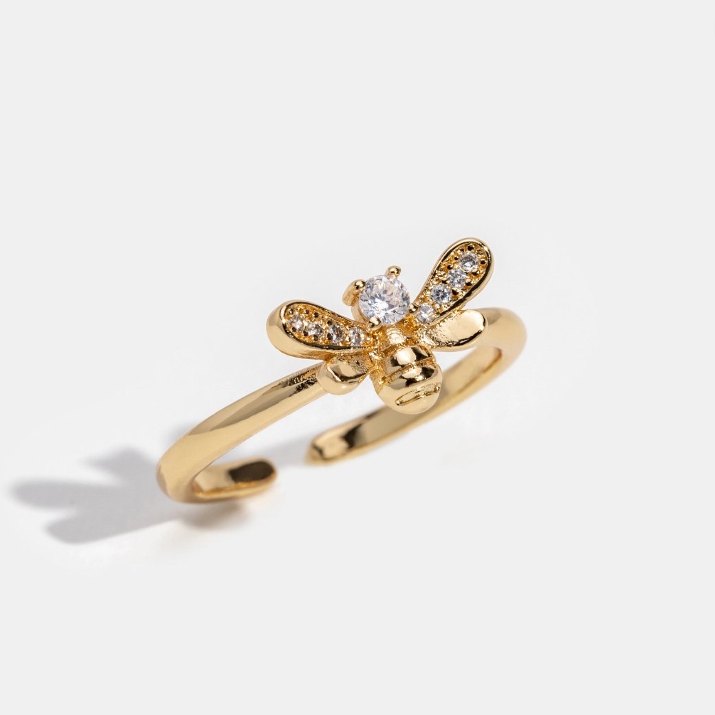 Laila - Decorative Bee Ring