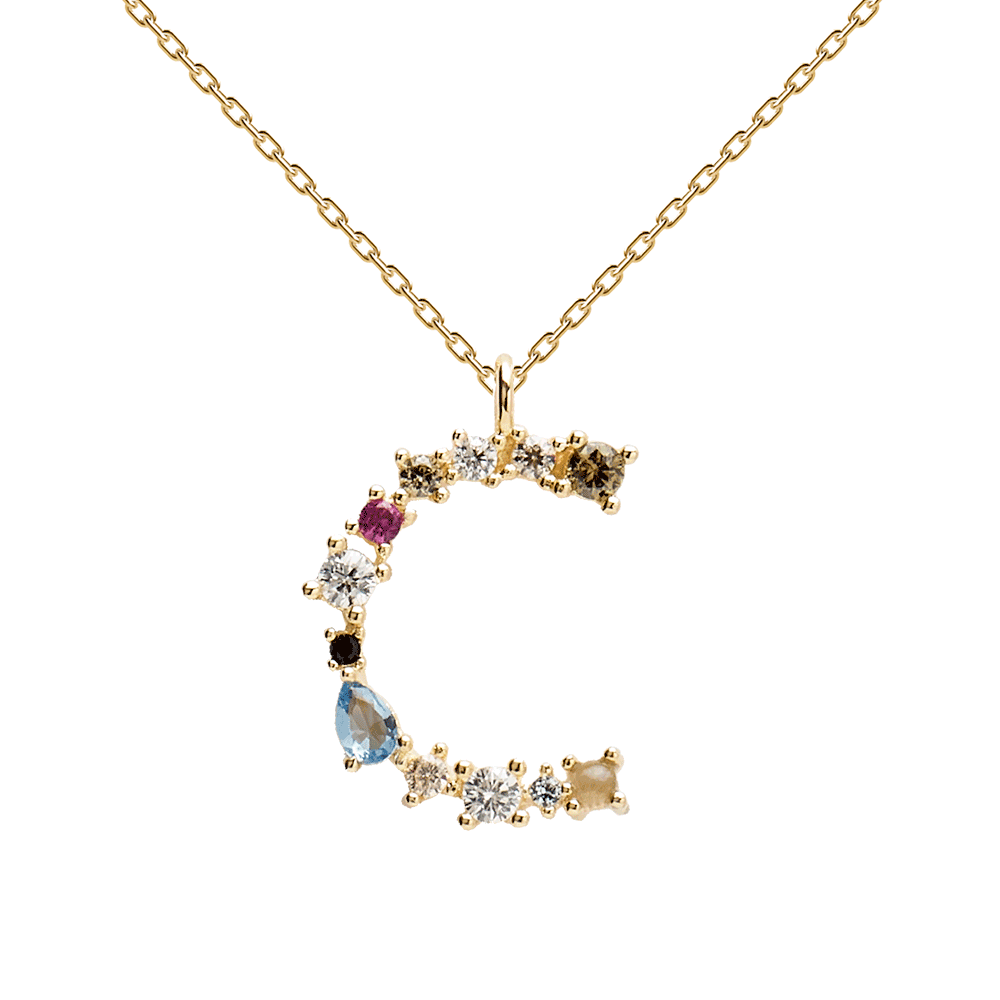 Nerina – Shiny Initial Necklace