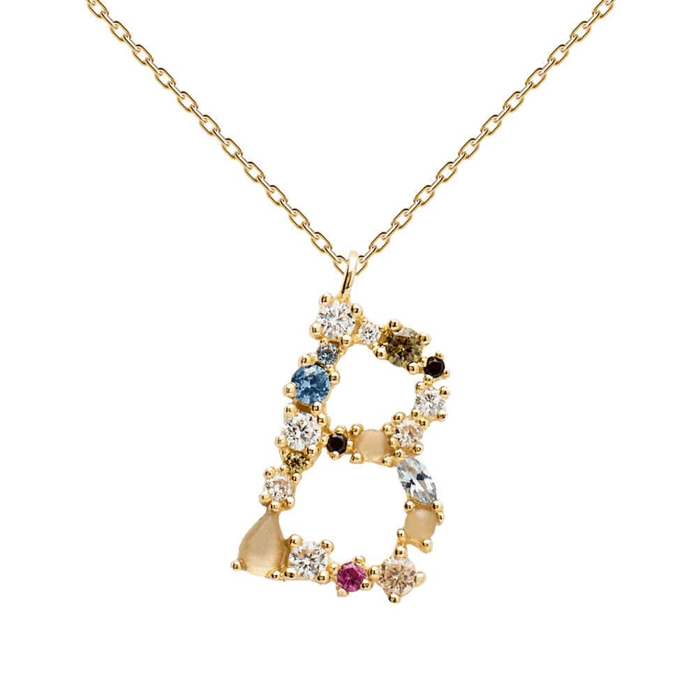 Nerina – Shiny Initial Necklace