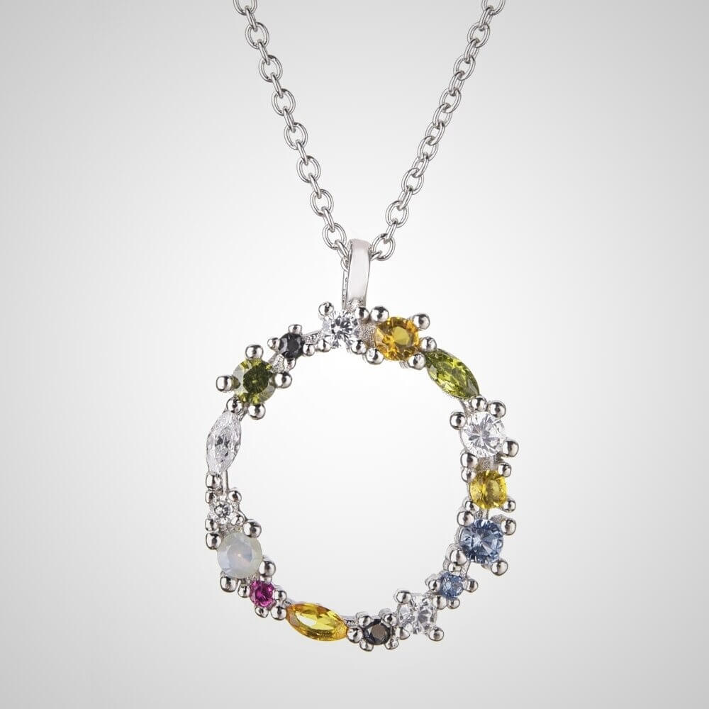 Nerina – Shiny Initial Necklace