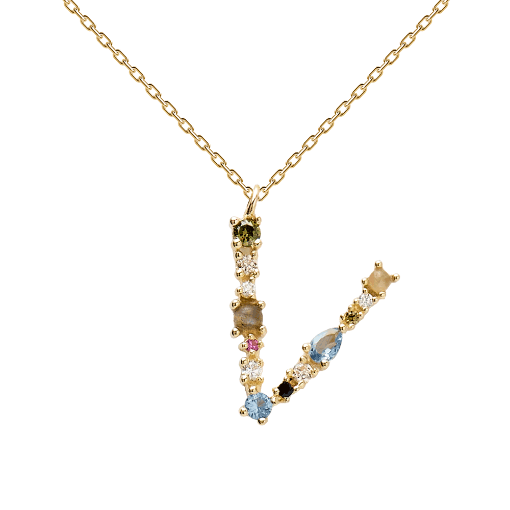Nerina – Shiny Initial Necklace