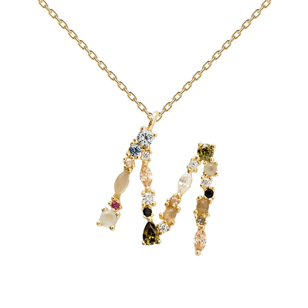 Nerina – Shiny Initial Necklace
