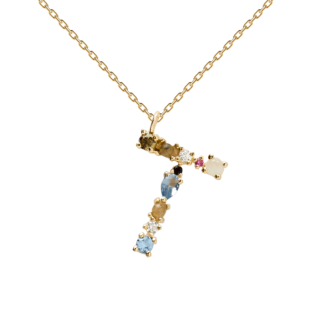 Nerina – Shiny Initial Necklace