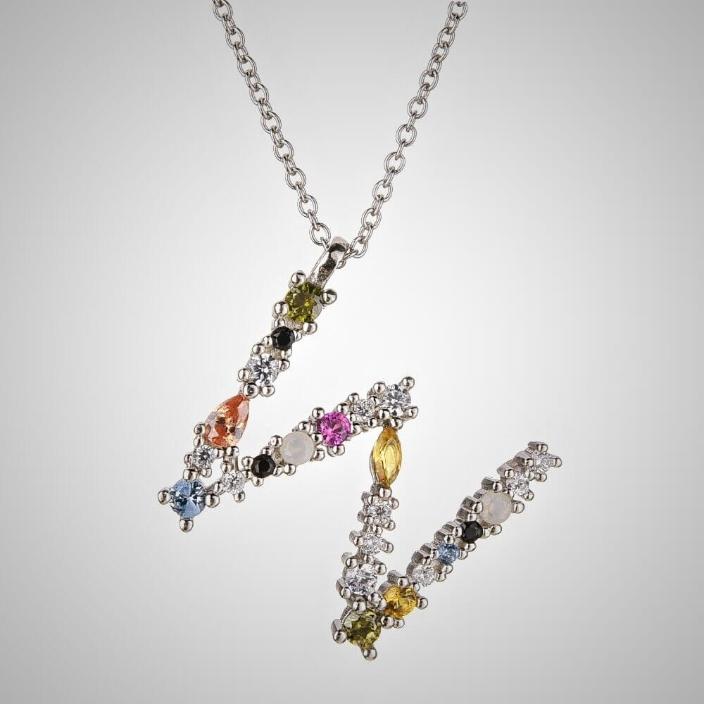 Nerina – Shiny Initial Necklace
