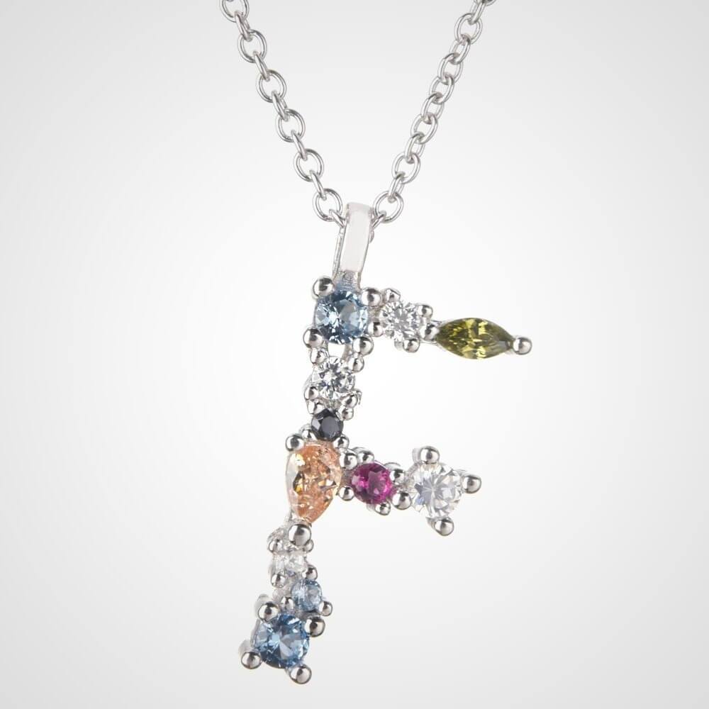 Nerina – Shiny Initial Necklace