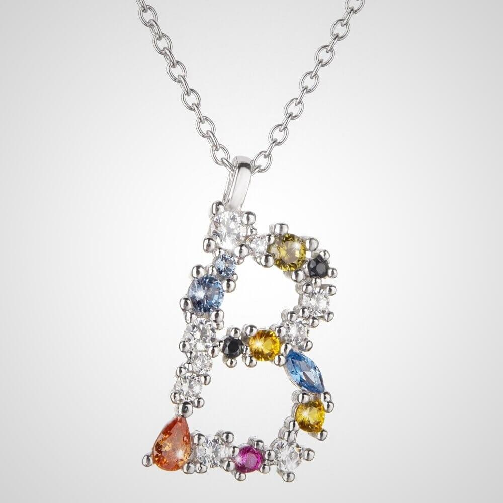 Nerina – Shiny Initial Necklace