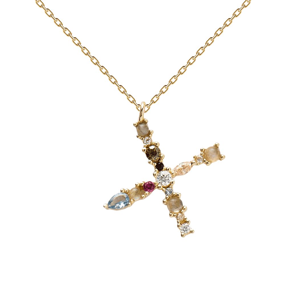 Nerina – Shiny Initial Necklace