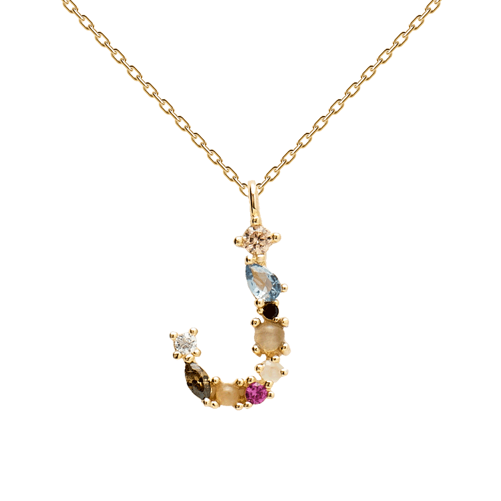 Nerina – Shiny Initial Necklace